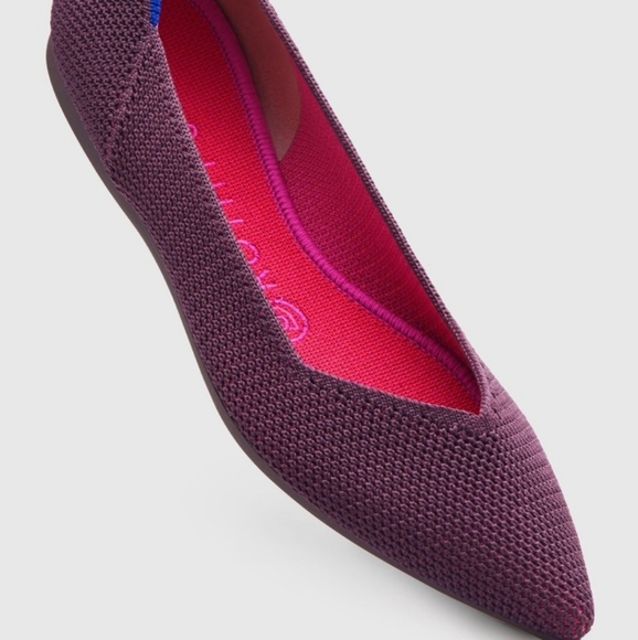 Rothy's Shoes - Rothys The Point Berry Lattice Stitch